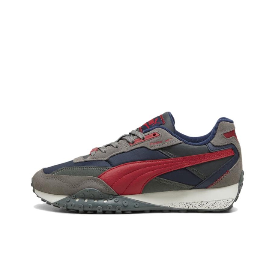 Puma Shoes Rs-X - PUMA Blktop Rider รองเท้าลำลองทรงเตี้ย วัสดุผ้าและหนังเทียม ทนต่อการสึกหรอ