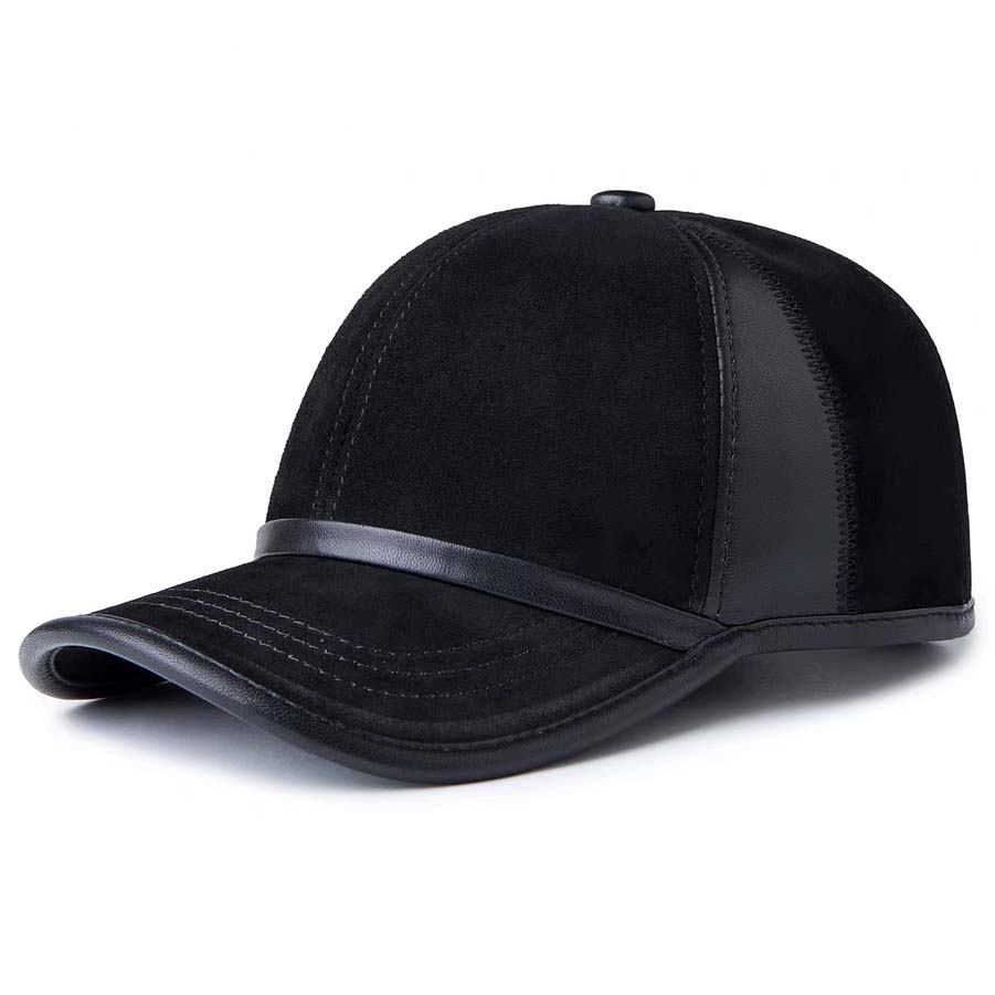 หมวกแก๊ปหนังกลับแท้สำหรับผู้ชา - Baseball Cap Structured บทวิจารณ์และราคา