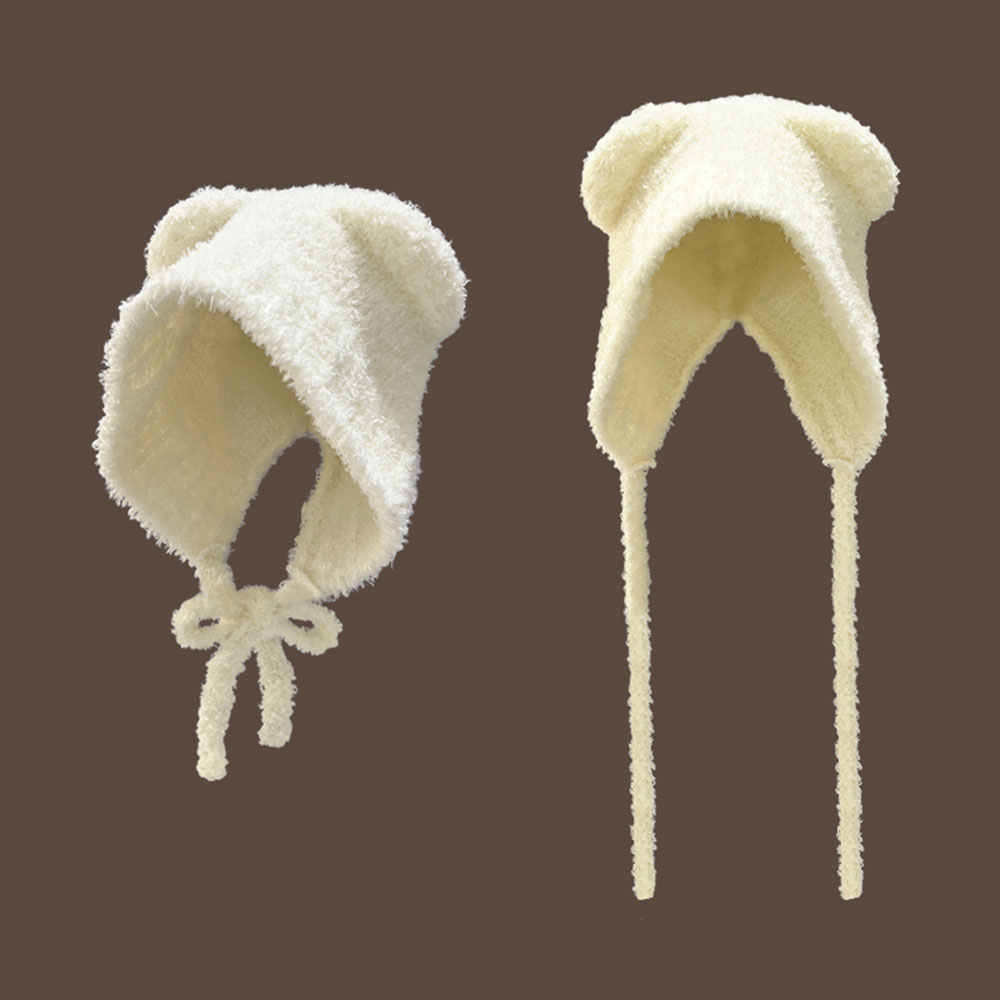 หมวกบีนนี่ถักลายขนแกะใหม่ สไตล - Winter Trapper Hat บทวิจารณ์และราคา