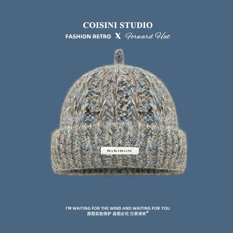 หมวกไหมพรมทรงปมเล็กสไตล์เกาหลี - Beanie Cuffed Knit บทวิจารณ์และราคา