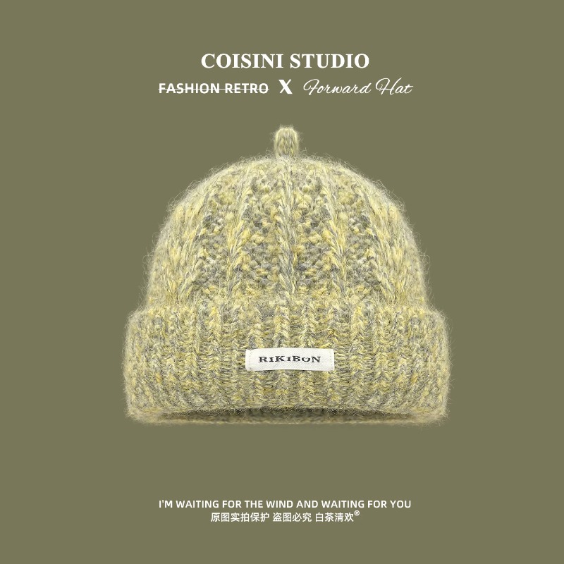 หมวกไหมพรมทรงปมเล็กสไตล์เกาหลี - Beanie Cuffed Knit บทวิจารณ์และราคา