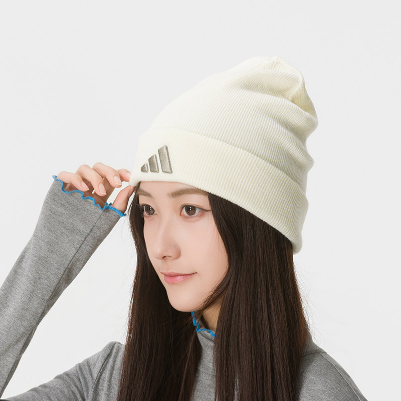 หมวกบีนนี่อาดิดาส KQ6682 สีขาว - Beanie Cuffed Knit บทวิจารณ์และราคา