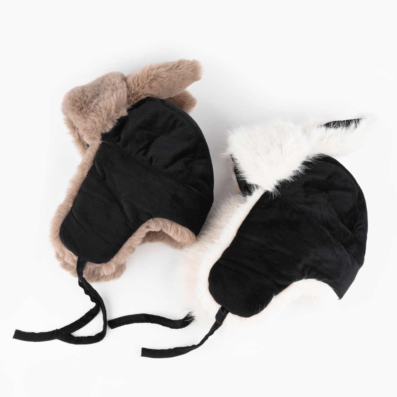 หมวกบอมเบอร์หูกระต่ายน่ารักสีก - Trapper Hat Ear Flap บทวิจารณ์และราคา