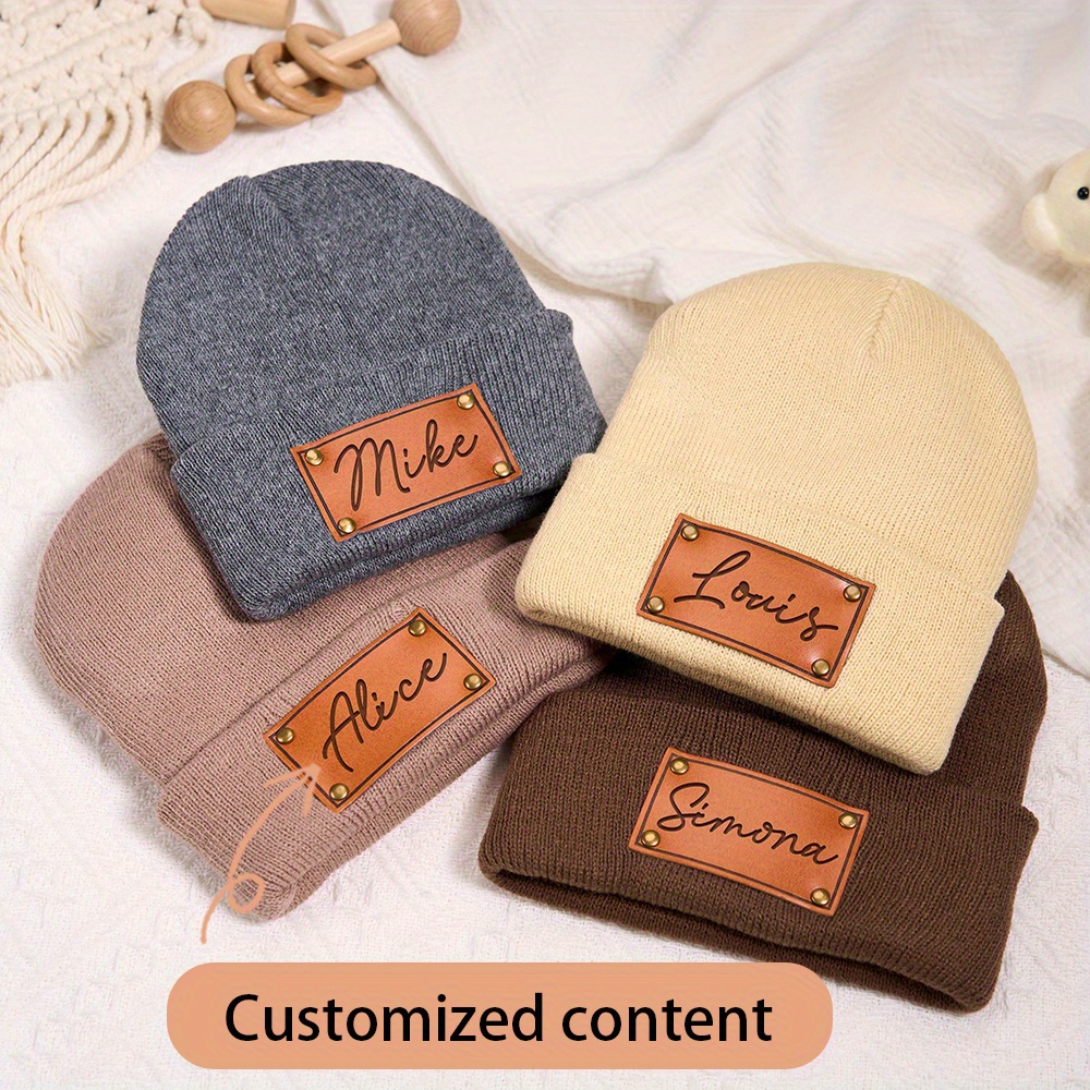 หมวกบีนนี่หนังแท้สั่งทำพิเศษ ป - Beanie Cuffed Knit บทวิจารณ์และราคา