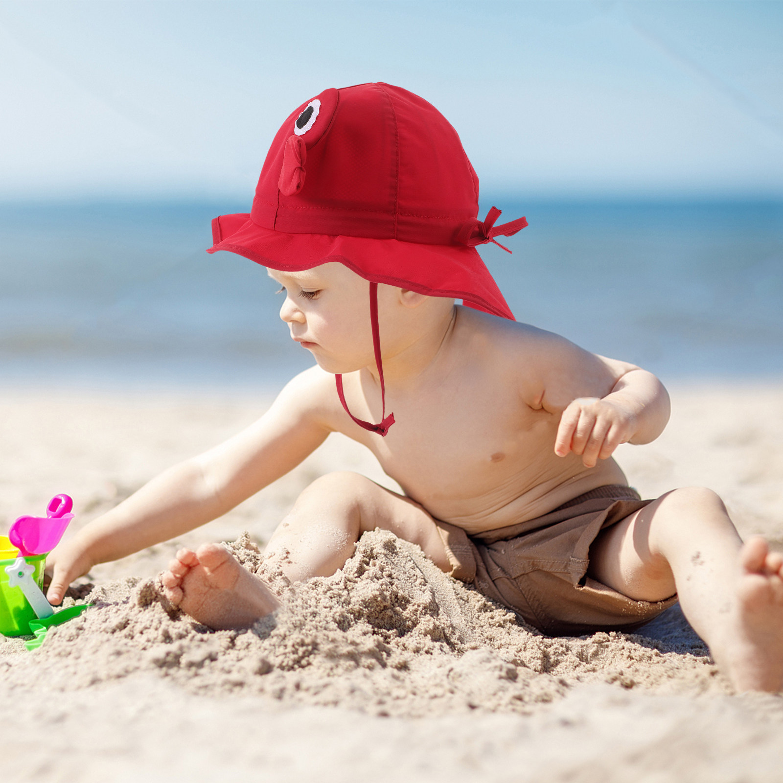 หมวกกันแดดปีกกว้างสำหรับเด็ก ม - Sun Hat Wide Brim บทวิจารณ์และราคา