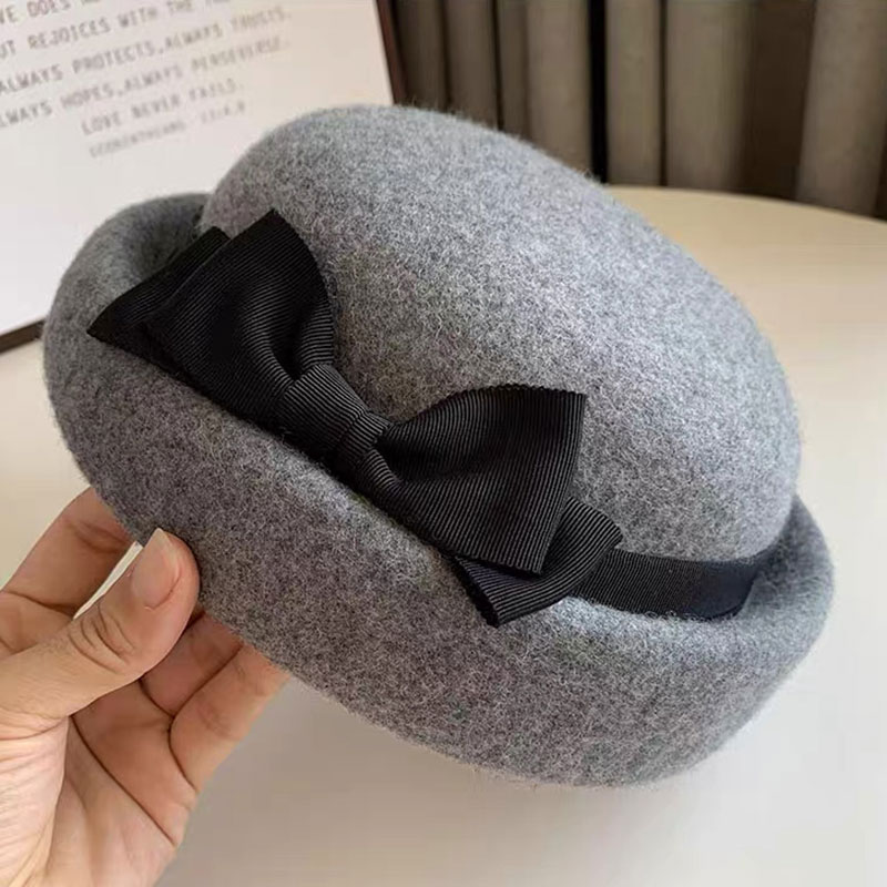 หมวกเบเร่ต์ผู้หญิงแฟชั่น ทำจาก - Beret French Wool บทวิจารณ์และราคา