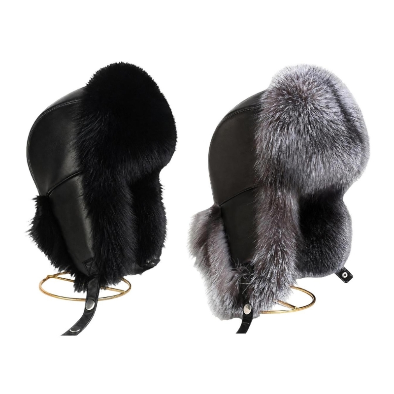 2025 ใหม่Faux Furs Trapperหมวก - Trapper Hat Ear Flap บทวิจารณ์และราคา
