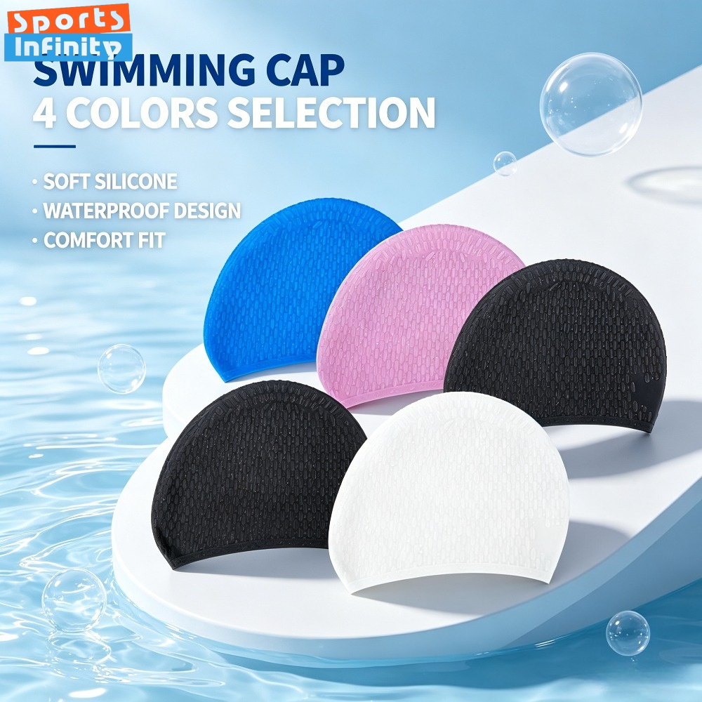 หมวกว่ายน้ำซิลิโคนสำหรับผู้ใหญ - Swim Hat Silicone บทวิจารณ์และราคา