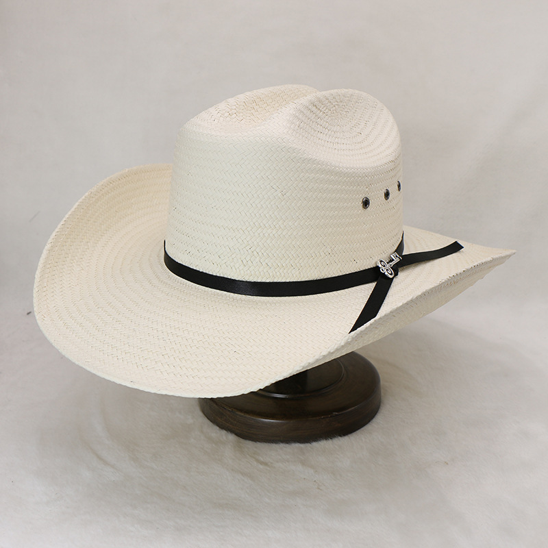 หมวกทรงคาวบอยแบบตะวันตก ทำจากผ - Cowboy Hat Straw บทวิจารณ์และราคา