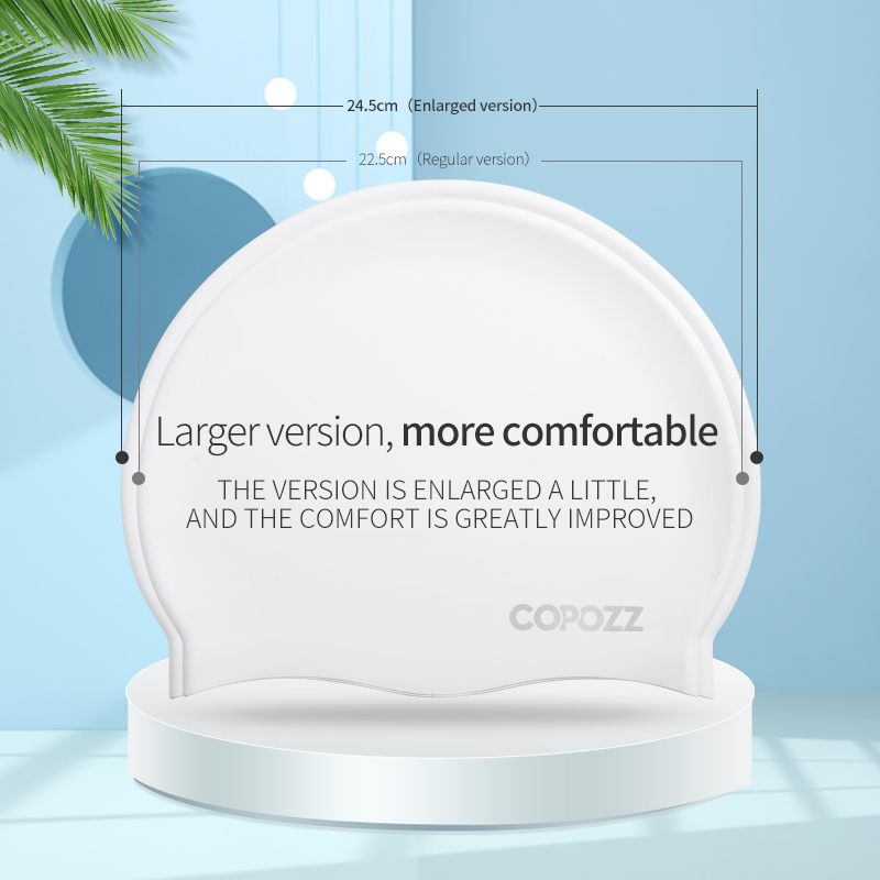 รูปแบบผู้ใหญ่หมวกว่ายน้ําผู้ชา - Swim Hat Silicone บทวิจารณ์และราคา