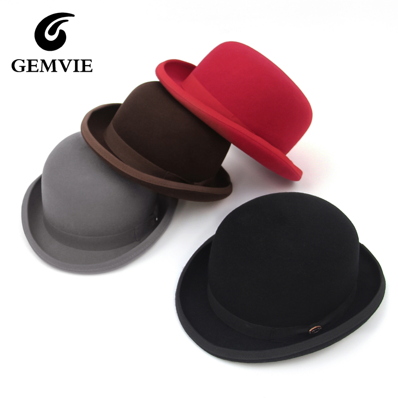 GEMVIE 100% ผ้าขนสัตว์ Felt DE - Fedora Hat Wool บทวิจารณ์และราคา